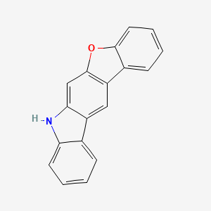 7H-Benzofuro[2,3-b]carbazole chemical structure (CAS 1246308-83-7)