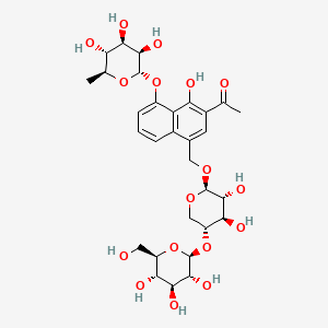 Aloveroside A chemical structure (CAS 1246930-65-3)