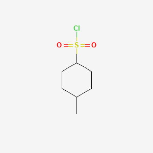4-Methylcyclohexane-1-sulfonyl chloride chemical structure (CAS 1249267-54-6)