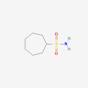 Cycloheptanesulfonamide chemical structure (CAS 1250372-68-9)