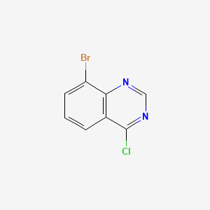 8-Bromo-4-chloroquinazoline chemical structure (CAS 125096-72-2)