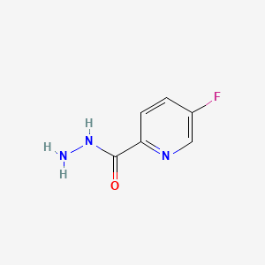 5-Fluoropicolinohydrazide chemical structure (CAS 1254073-41-0)