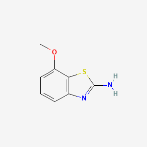 7-Methoxybenzo[d]thiazol-2-amine chemical structure (CAS 1254300-95-2)