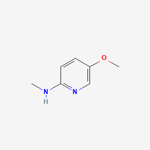 5-Methoxy-N-methylpyridin-2-amine chemical structure (CAS 1256812-29-9)