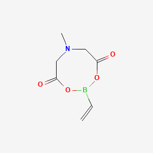 6-Methyl-2-vinyl-1,3,6,2-dioxazaborocane-4,8-dione chemical structure (CAS 1257649-53-8)