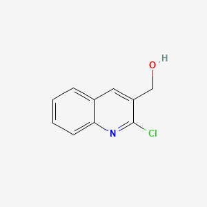 (2-Chloroquinolin-3-yl)methanol chemical structure (CAS 125917-60-4)