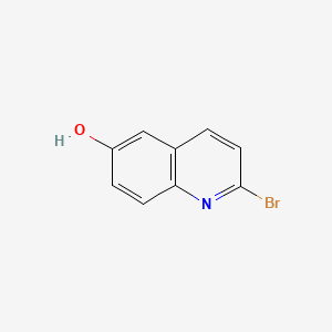 2-Bromoquinolin-6-ol chemical structure (CAS 1260381-68-7)