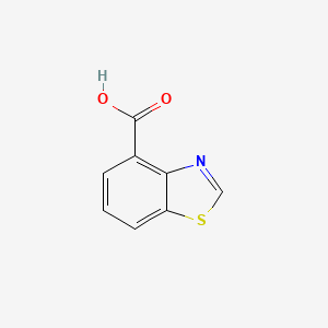 Benzo[d]thiazole-4-carboxylic acid chemical structure (CAS 1260529-67-6)