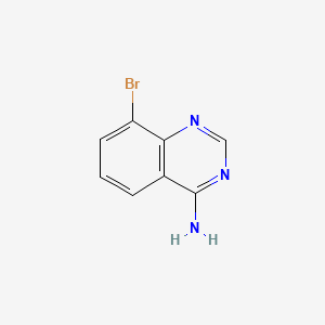 8-Bromoquinazolin-4-amine chemical structure (CAS 1260657-19-9)