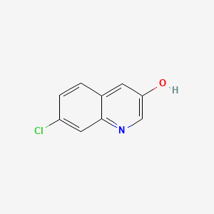 7-Chloroquinolin-3-ol chemical structure (CAS 1261454-55-0)