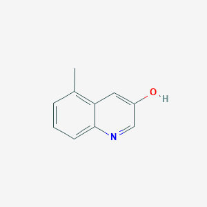 5-Methylquinolin-3-ol chemical structure (CAS 1261490-65-6)