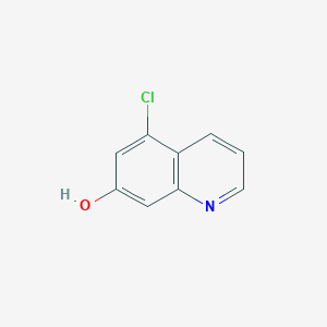 5-Chloroquinolin-7-ol chemical structure (CAS 1261492-34-5)