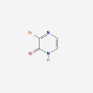 3-Bromopyrazin-2-ol chemical structure (CAS 1261634-06-3)