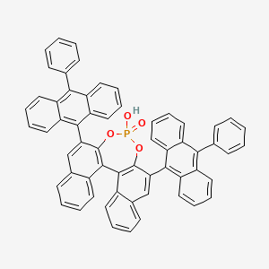 (R)-3,3'-bis(10-phenyl-9-anthracenyl)-1,1'-binaphthyl-2,2'-diyl Hydrogenphosphate chemical structure (CAS 1262129-47-4)