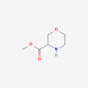 Methyl 3-Morpholinecarboxylate chemical structure (CAS 126264-49-1)