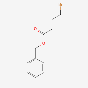 Benzyl 4-bromobutanoate chemical structure (CAS 126430-46-4)