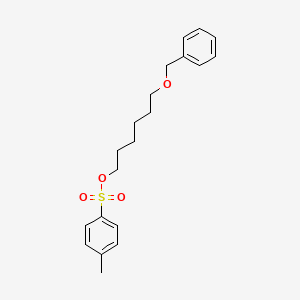 6-(Benzyloxy)hexyl 4-methylbenzenesulfonate chemical structure (CAS 126519-80-0)