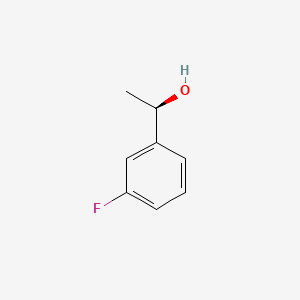 (R)-1-(3-Fluorophenyl)ethanol chemical structure (CAS 126534-33-6)