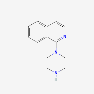 1-Piperazine-1-yl-isoquinoline chemical structure (CAS 126653-00-7)