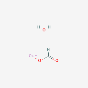 Cesium formate hydrate chemical structure (CAS 1266615-84-2)