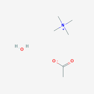 Tetramethylammonium acetate xhydrate chemical structure (CAS 1266615-86-4)