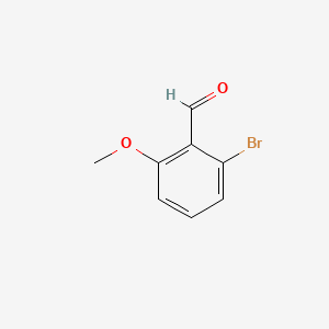 2-Bromo-6-methoxybenzaldehyde chemical structure (CAS 126712-07-0)