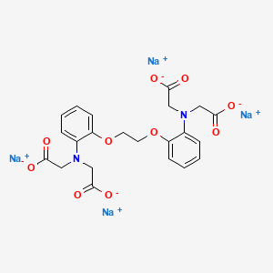 Sodium 2,2',2'',2'''-(((ethane-1,2-diylbis(oxy))bis(2,1-phenylene))bis(azanetriyl))tetraacetate chemical structure (CAS 126824-24-6)