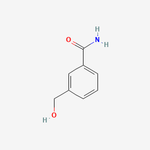 3-(Hydroxymethyl)benzamide chemical structure (CAS 126926-34-9)