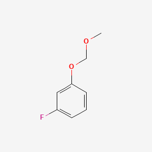 1-Fluoro-3-(methoxymethoxy)benzene chemical structure (CAS 126940-10-1)