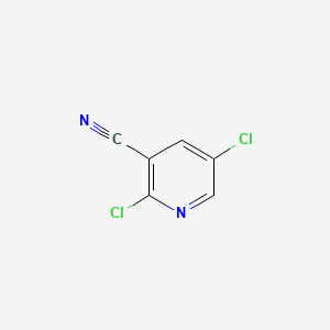 2,5-Dichloronicotinonitrile chemical structure (CAS 126954-66-3)