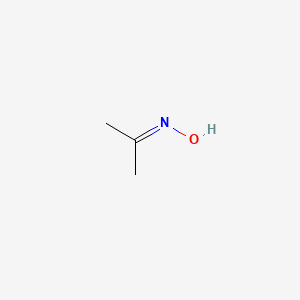 Propan-2-one oxime(Chunks or pellets) chemical structure (CAS 127-06-0)