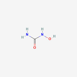 N-(Aminocarbonyl)hydroxylamine chemical structure (CAS 127-07-1)
