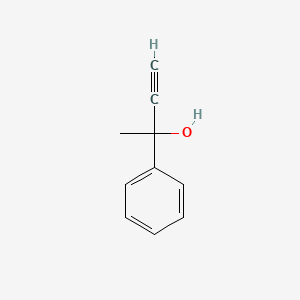 2-Phenylbut-3-yn-2-ol chemical structure (CAS 127-66-2)