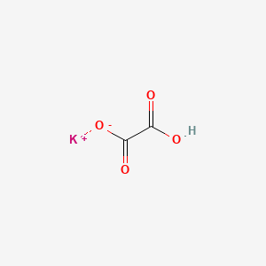 Potassium carboxyformate chemical structure (CAS 127-95-7)