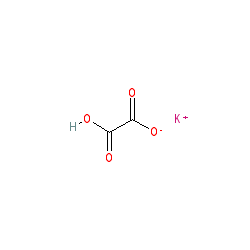 Potassium carboxyformate chemical structure (CAS 127-95-7)