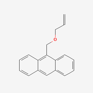 9-((Allyloxy)methyl)anthracene chemical structure (CAS 127022-54-2)