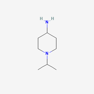 4-Amino-1-isopropylpiperidine chemical structure (CAS 127285-08-9)