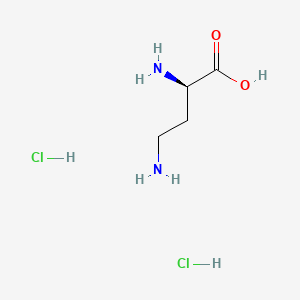 (R)-2,4-Diaminobutanoic acid dihydrochloride chemical structure (CAS 127531-11-7)