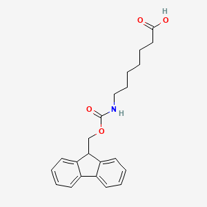 Fmoc-7-Ahp-OH chemical structure (CAS 127582-76-7)