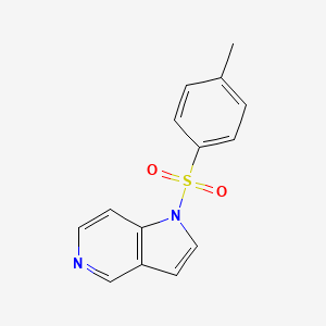 1-Tosyl-1H-pyrrolo[3,2-c]pyridine chemical structure (CAS 1279863-30-7)