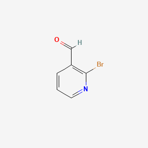 2-Bromonicotinaldehyde chemical structure (CAS 128071-75-0)