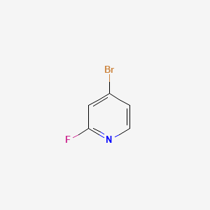 4-Bromo-2-fluoropyridine chemical structure (CAS 128071-98-7)