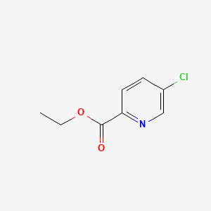 Ethyl 5-chloropicolinate chemical structure (CAS 128072-93-5)