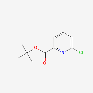 tert-Butyl 6-chloropicolinate chemical structure (CAS 1280786-59-5)