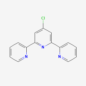 4'-Chloro-2,2':6',2''-terpyridine chemical structure (CAS 128143-89-5)