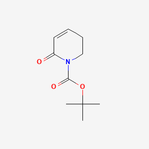 tert-Butyl 2-oxo-5,6-dihydropyridine-1(2H)-carboxylate chemical structure (CAS 128372-89-4)