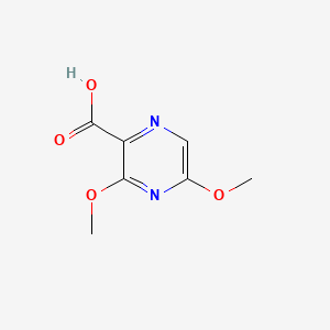 3,5-Dimethoxypyrazine-2-carboxylic acid chemical structure (CAS 1286756-62-4)