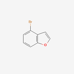 4-Bromobenzofuran chemical structure (CAS 128868-60-0)