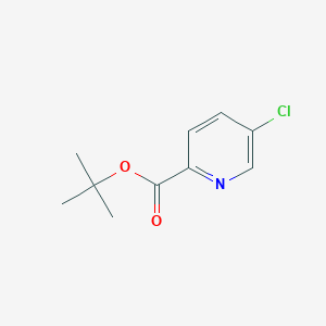 tert-Butyl 5-chloropicolinate chemical structure (CAS 1288988-75-9)