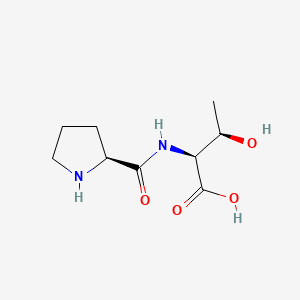 L-Prolyl-L-threonine chemical structure (CAS 129024-38-0)